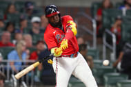 Marcell Ozuna is today's best pick for a home run (Imagn)